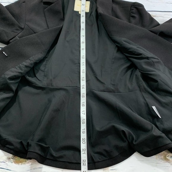 ModCloth black modern blazer size Small - Picture 8 of 9
